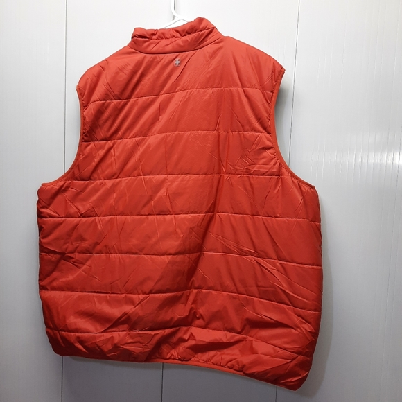 Swiss Tech Spiced Cider Sleeveless Quilted Puffer Men's Vest size 3XL/3XG 54-56 - Picture 7 of 12